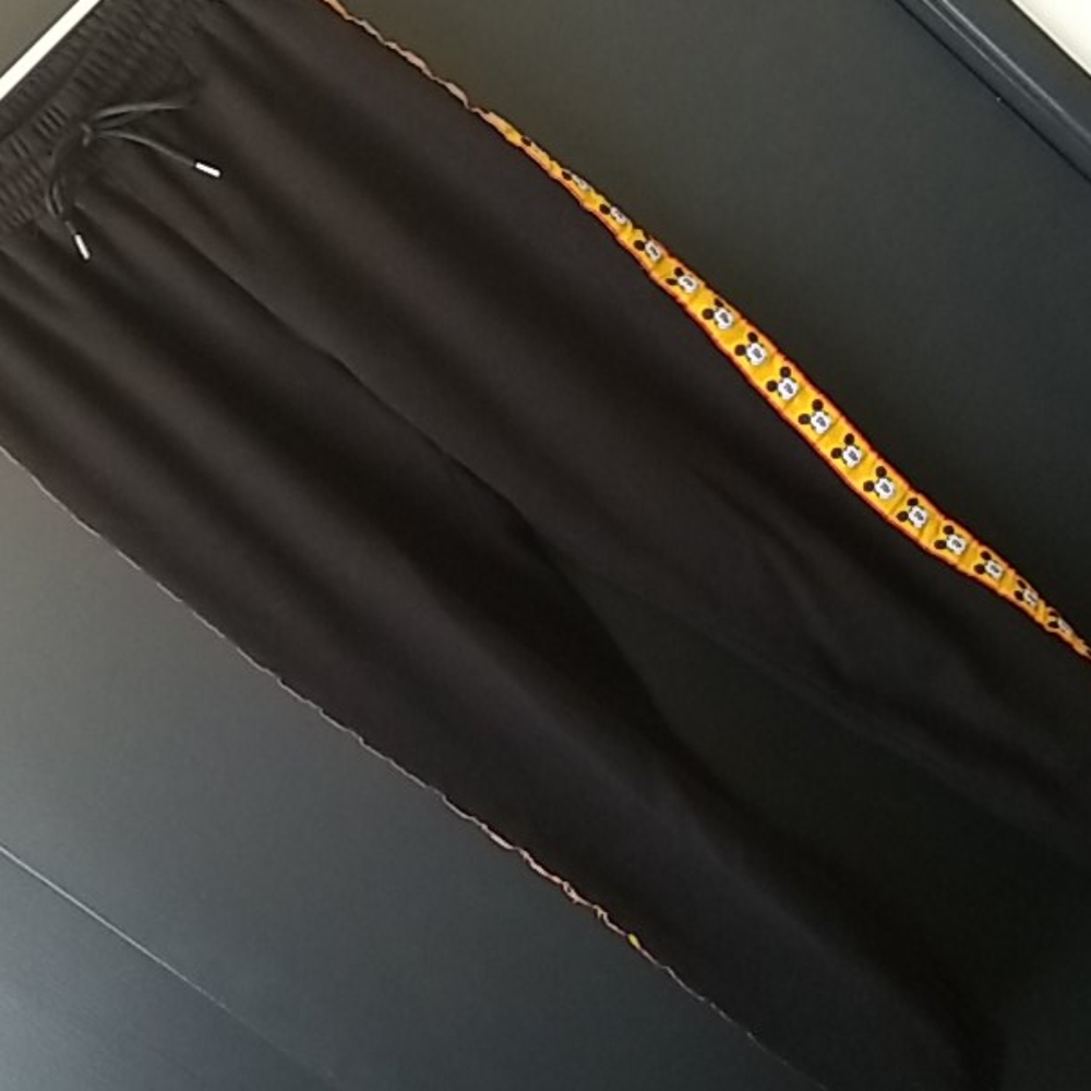 Disney X Forever 21 black jogger sweapants